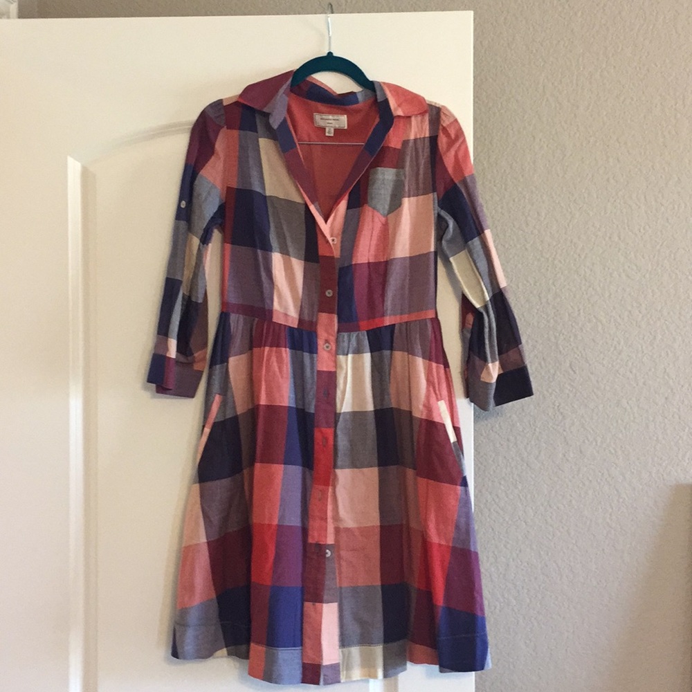 Moulinette Souers Anthropologie Reed Shirt Dress